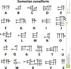 ancient sumer writing